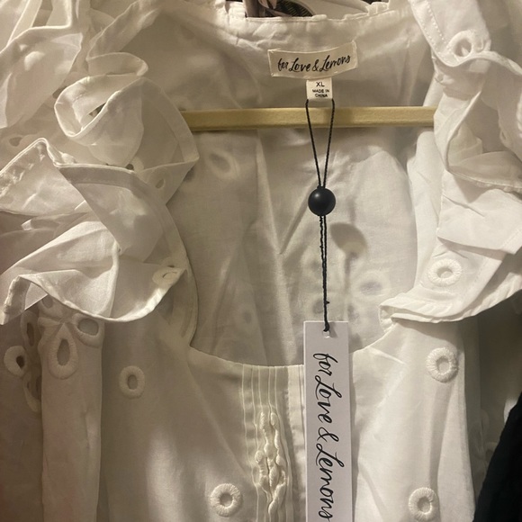 For love and lemons nwot but still have detected tags XL Serena eyelet dress - Picture 13 of 13